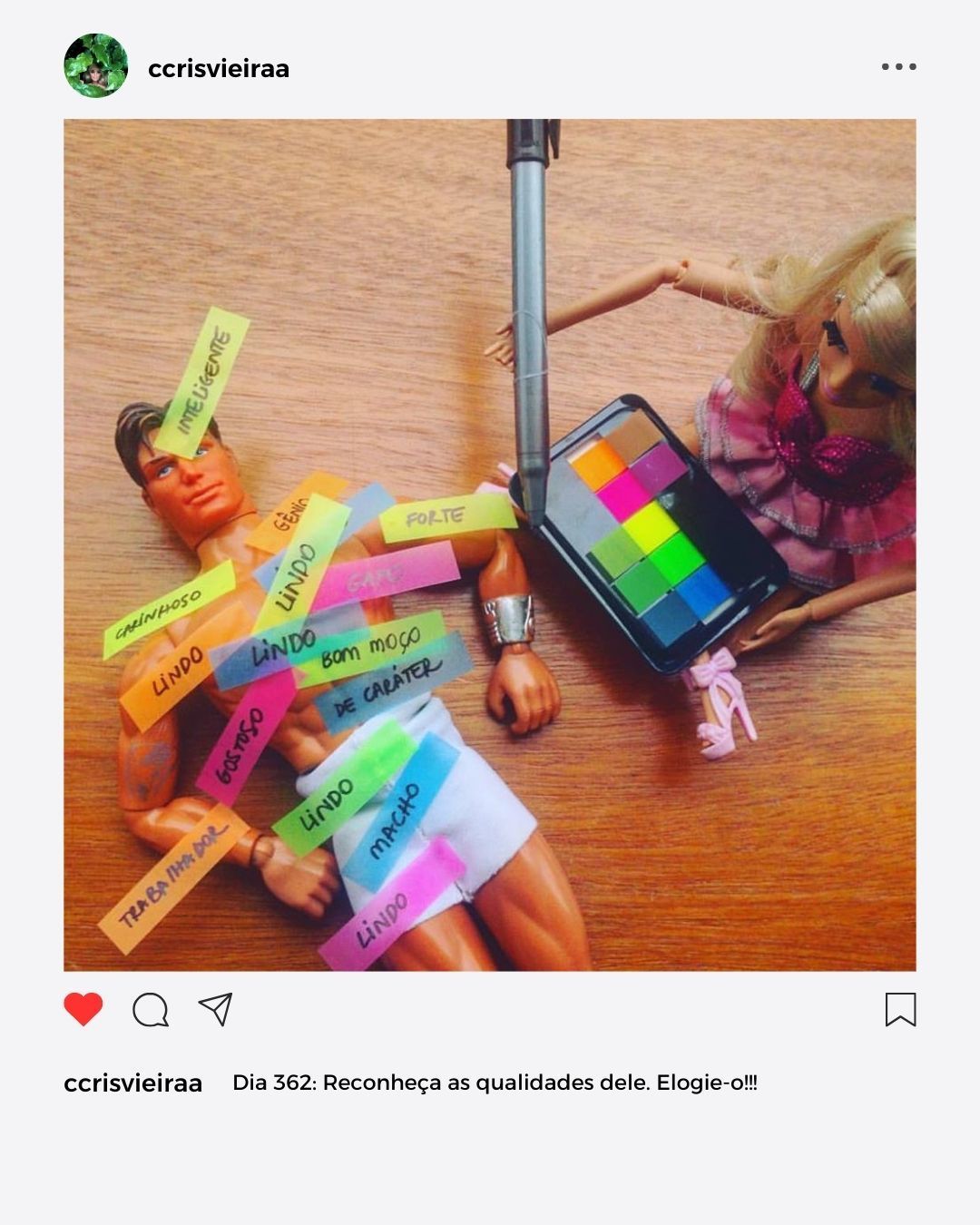 #projetofotografico #projeto365dias #comoconquistarumhomem #crisvieira #fotografia #barbie #maxsteel #mattel #iphone #apple 