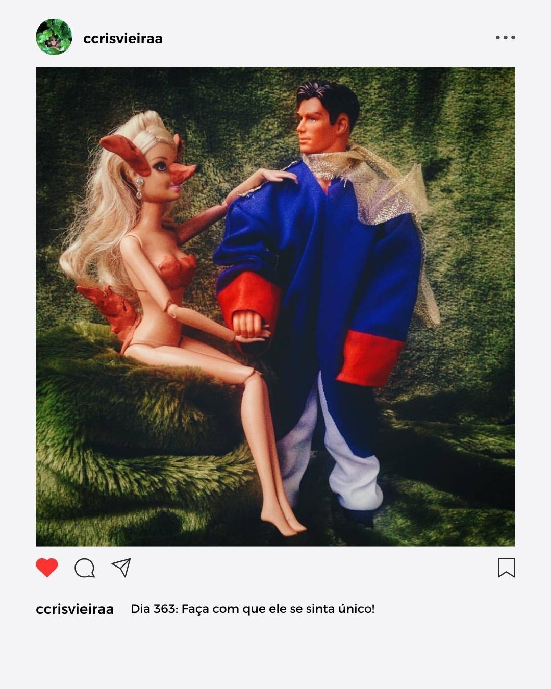 #projetofotografico #projeto365dias #comoconquistarumhomem #crisvieira #fotografia #barbie #maxsteel #mattel #iphone #apple 