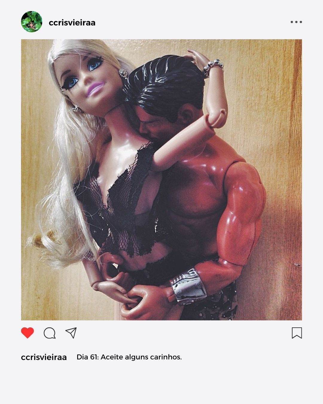 #projetofotografico #projeto365dias #comoconquistarumhomem #crisvieira #fotografia #barbie #maxsteel #mattel #iphone #apple 