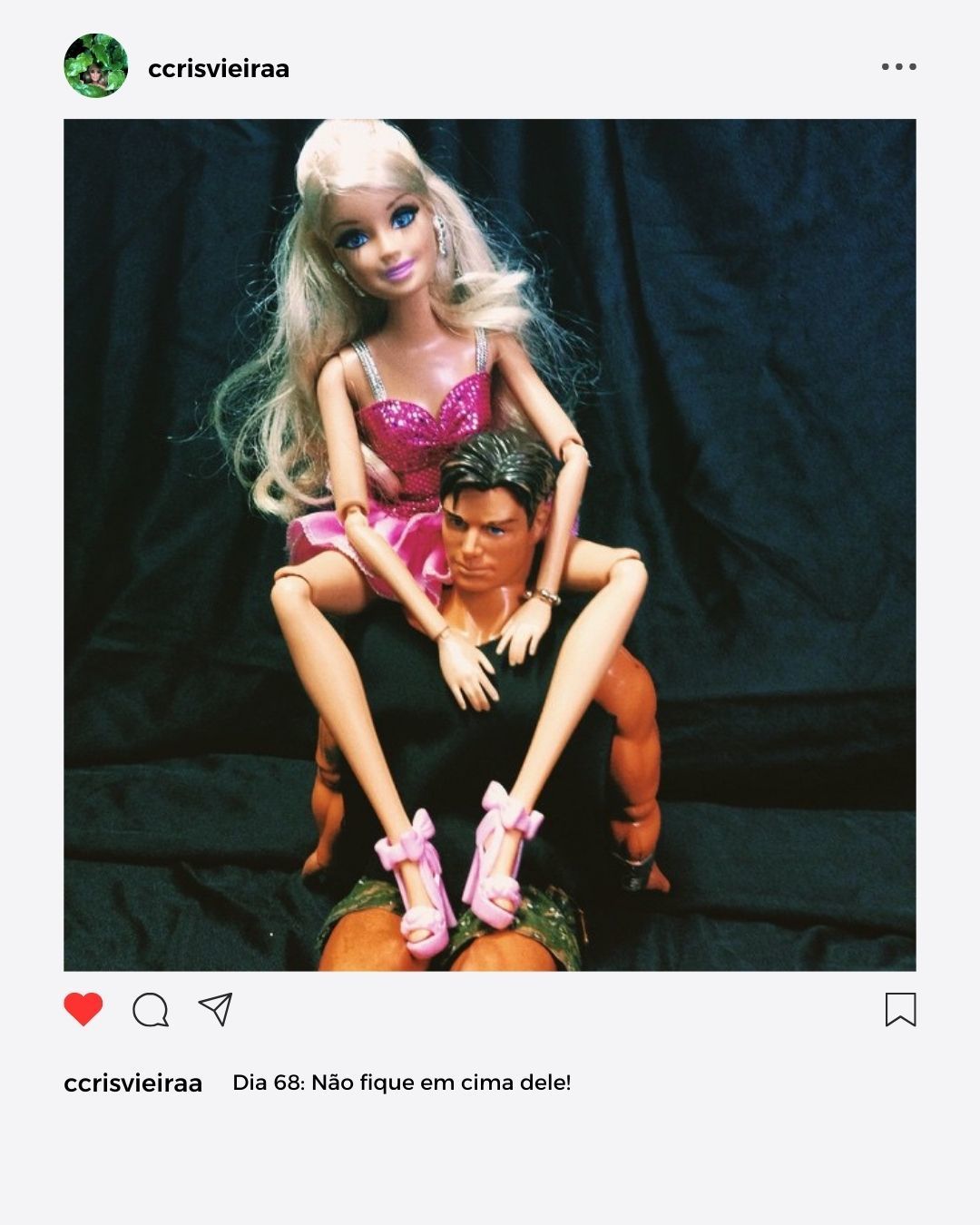#projetofotografico #projeto365dias #comoconquistarumhomem #crisvieira #fotografia #barbie #maxsteel #mattel #iphone #apple 