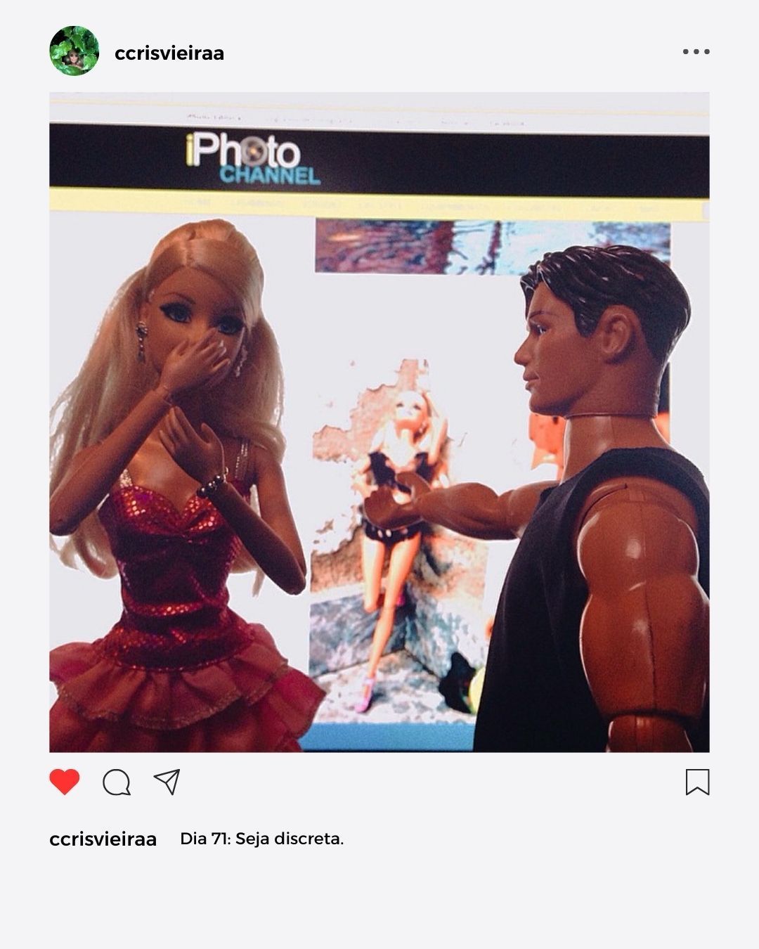 #projetofotografico #projeto365dias #comoconquistarumhomem #crisvieira #fotografia #barbie #maxsteel #mattel #iphone #apple 