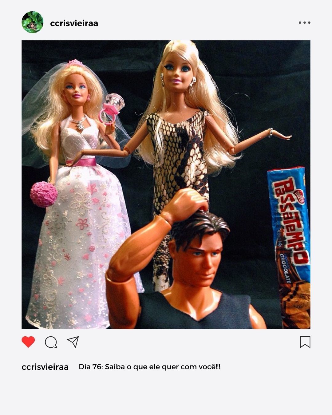 #projetofotografico #projeto365dias #comoconquistarumhomem #crisvieira #fotografia #barbie #maxsteel #mattel #iphone #apple 