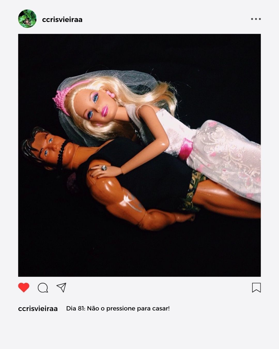 #projetofotografico #projeto365dias #comoconquistarumhomem #crisvieira #fotografia #barbie #maxsteel #mattel #iphone #apple 