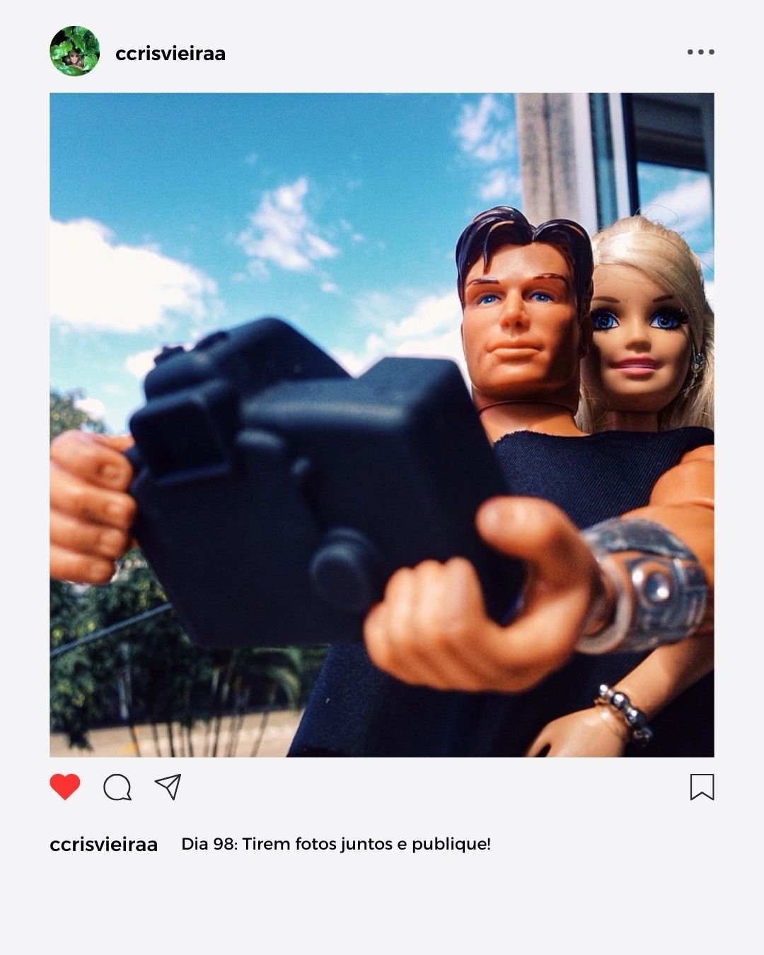 #projetofotografico #projeto365dias #comoconquistarumhomem #crisvieira #fotografia #barbie #maxsteel #mattel #iphone #apple 