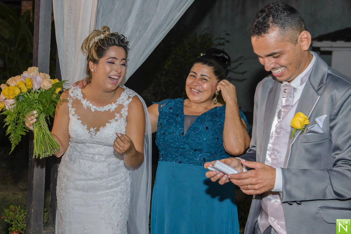 Decoração: Tony Decor

Make : Aninha Lyra

Celebrante : Pastor Jota Belarmino

Musicas das entradas : Diego

Buffet: Saborami

Bombons das lembrancinhas : Margarida

Bolo: Quitéria

Bordados: Leonardo Filho

Bem casados: Patrícia

Taças dos noivos : Lapid