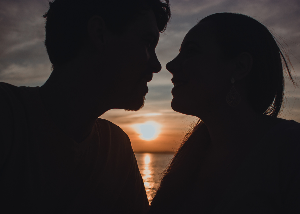 Ensaio Casal no pôr do Sol
