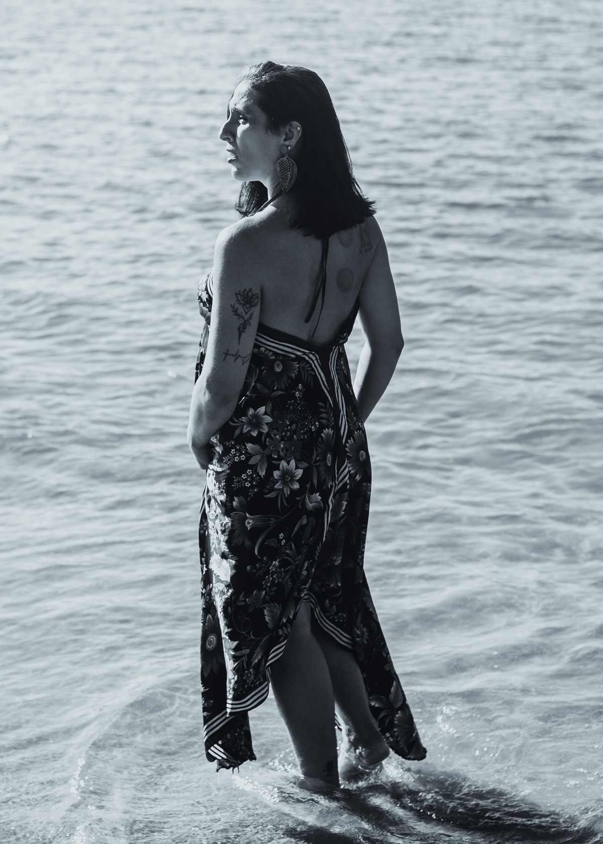 Ensaio de Gestante na praia