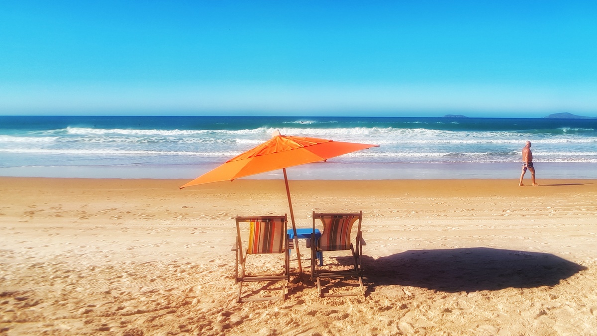 Barraca Laranja em Geribá