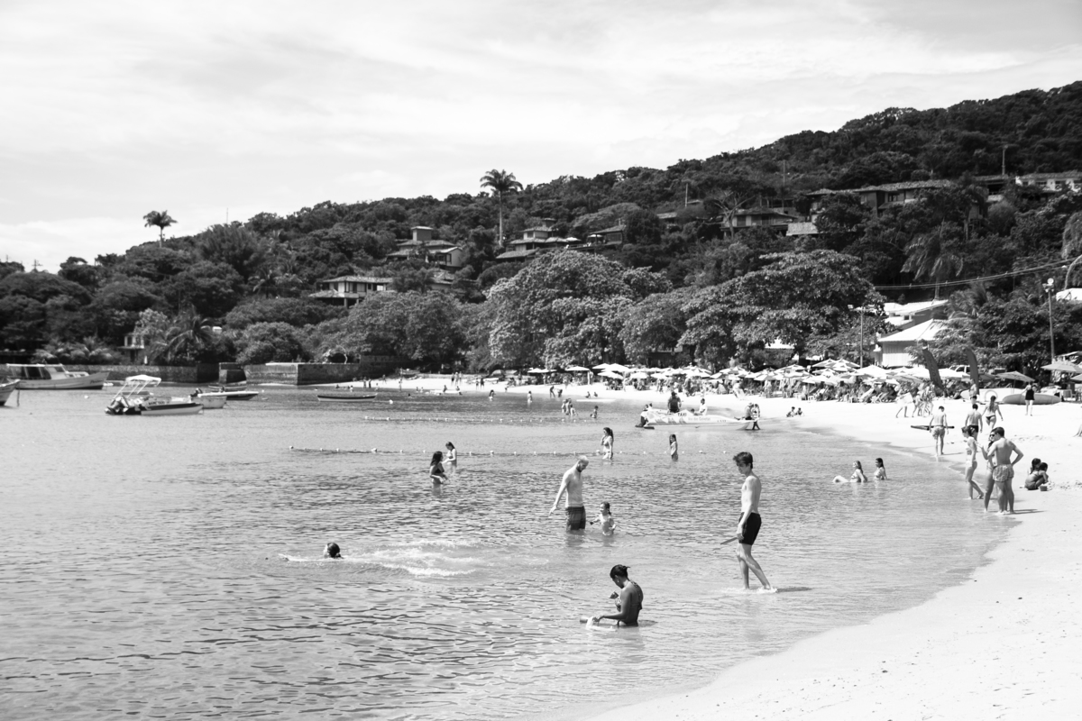 Praia dos Osos em P&B