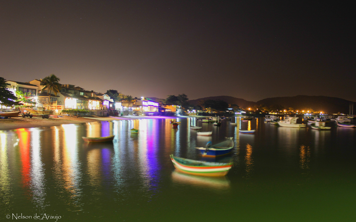 Praia do Canto a Noite