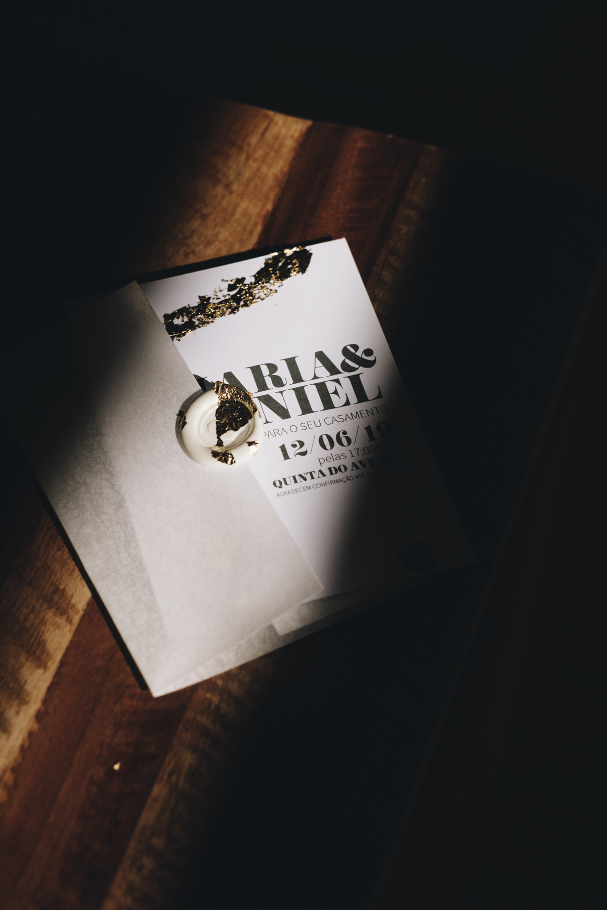 convites de casamento; casamento na Quinta do Avesso