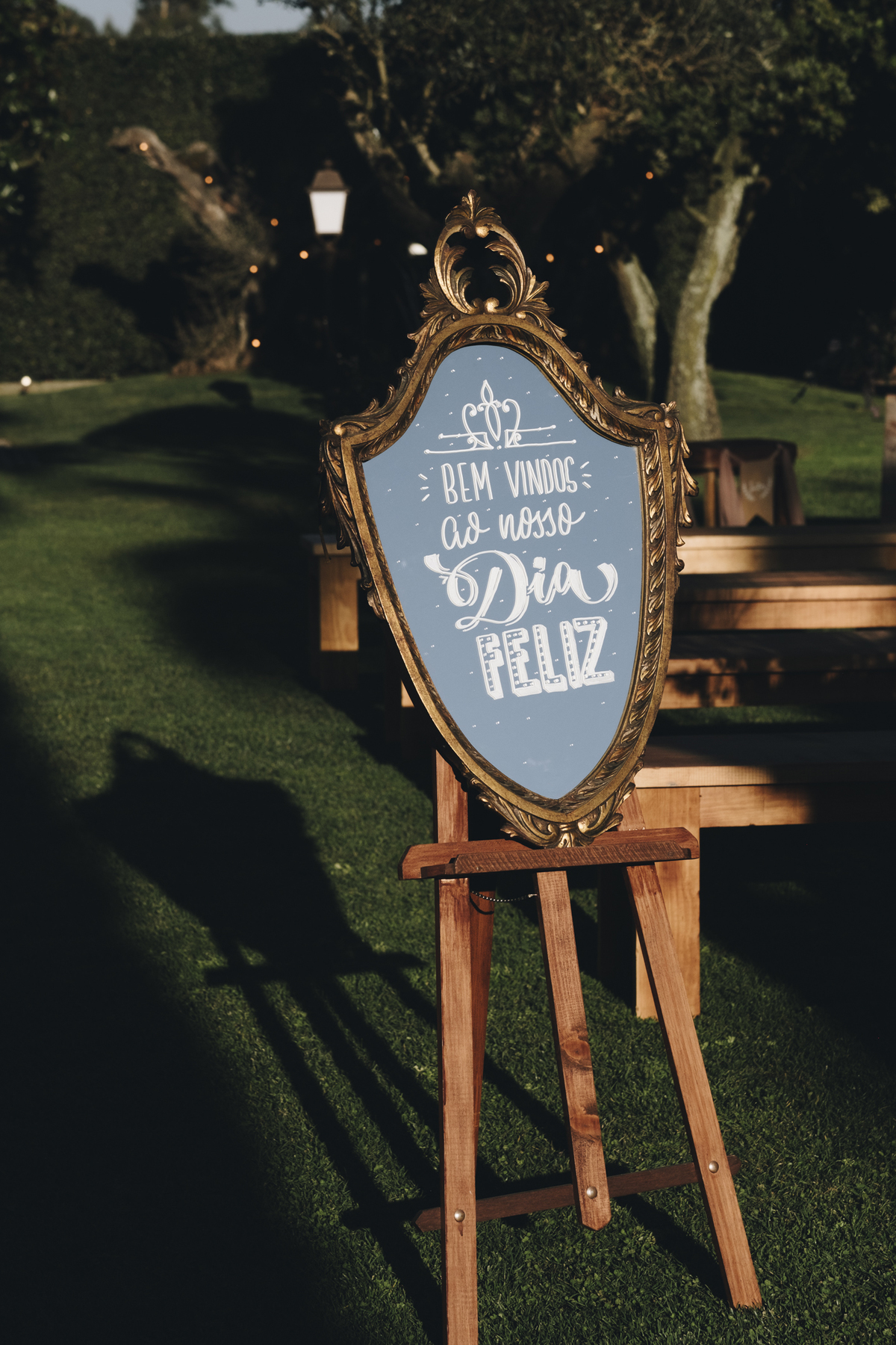 decoração da cerimónia de casamento