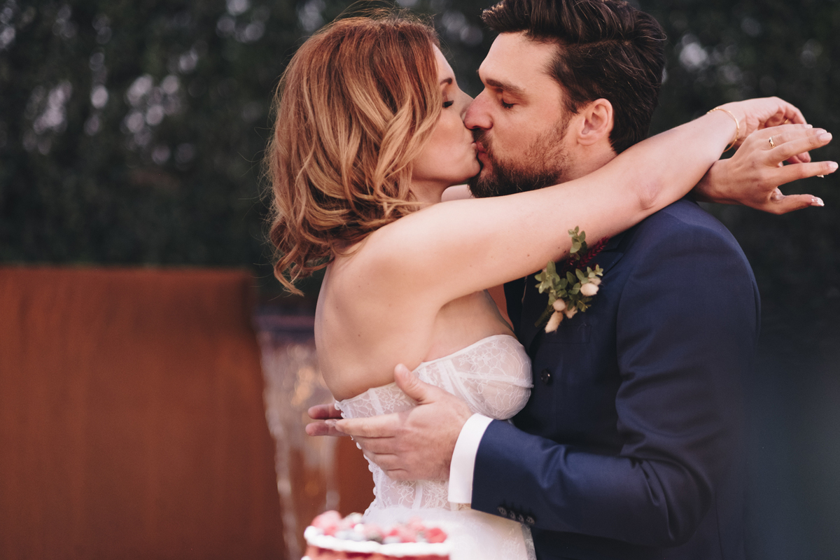 corte do bolo na Quinta do Avesso