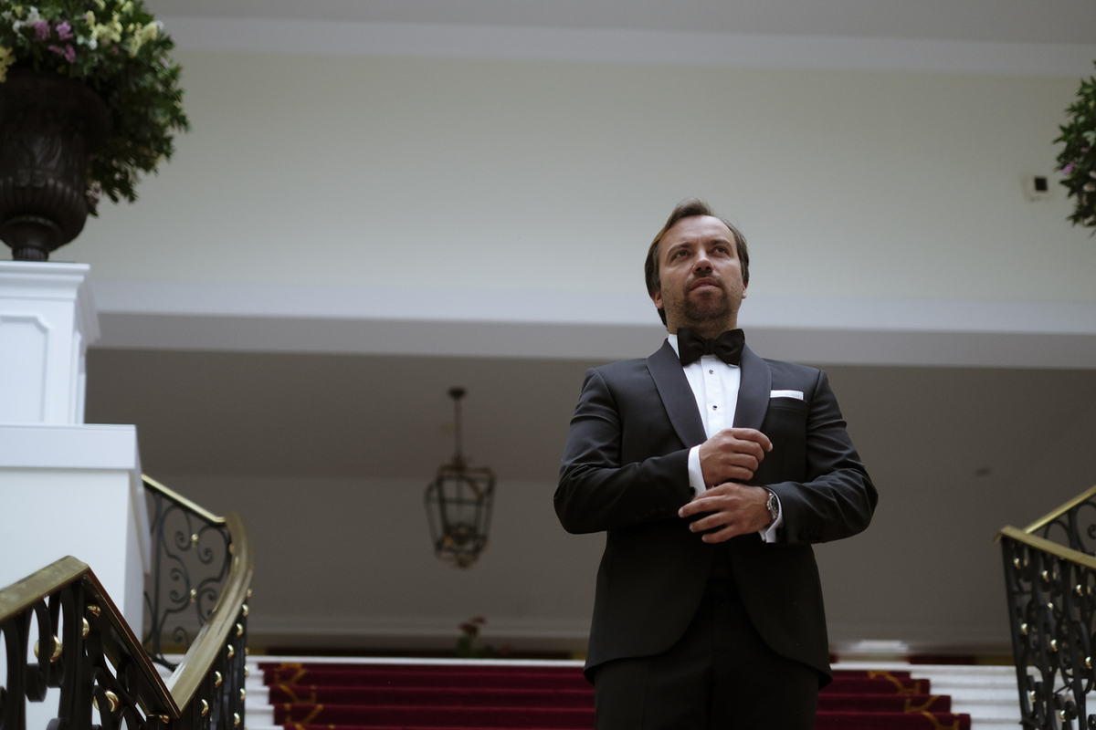 noivo no Yetman Hotel