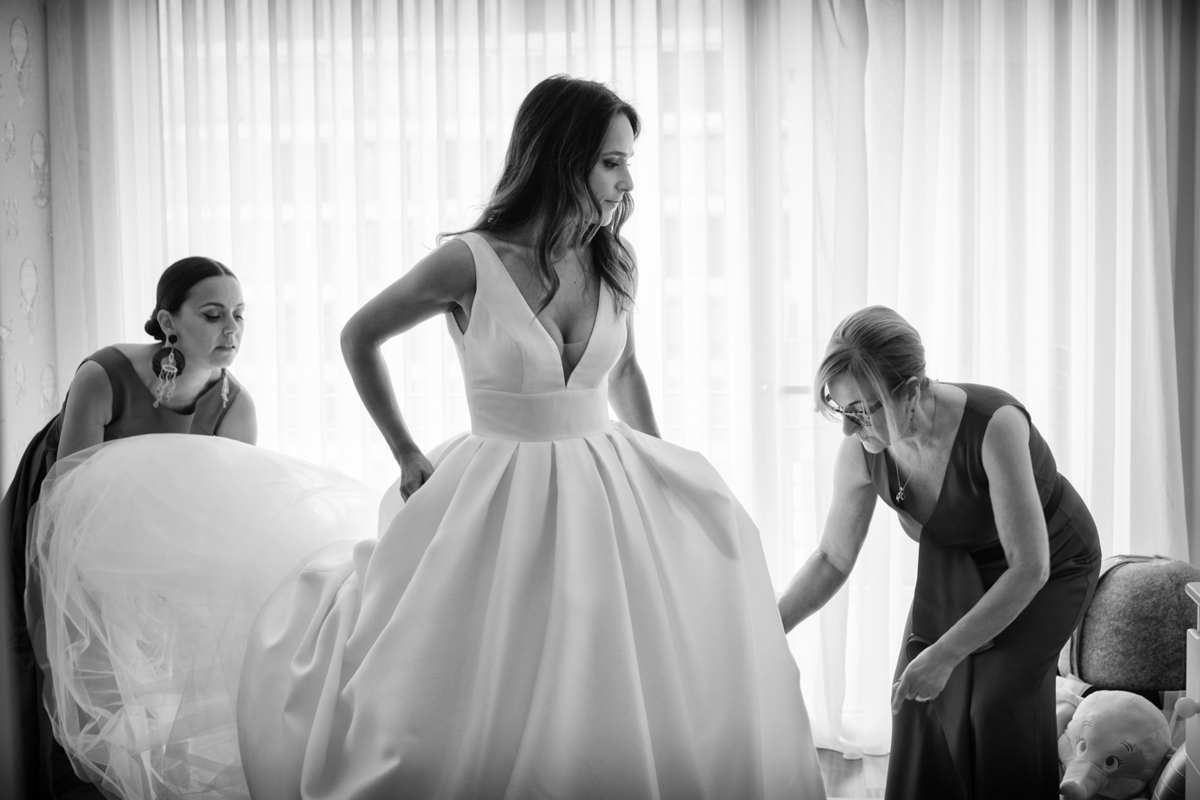 preparação da noiva