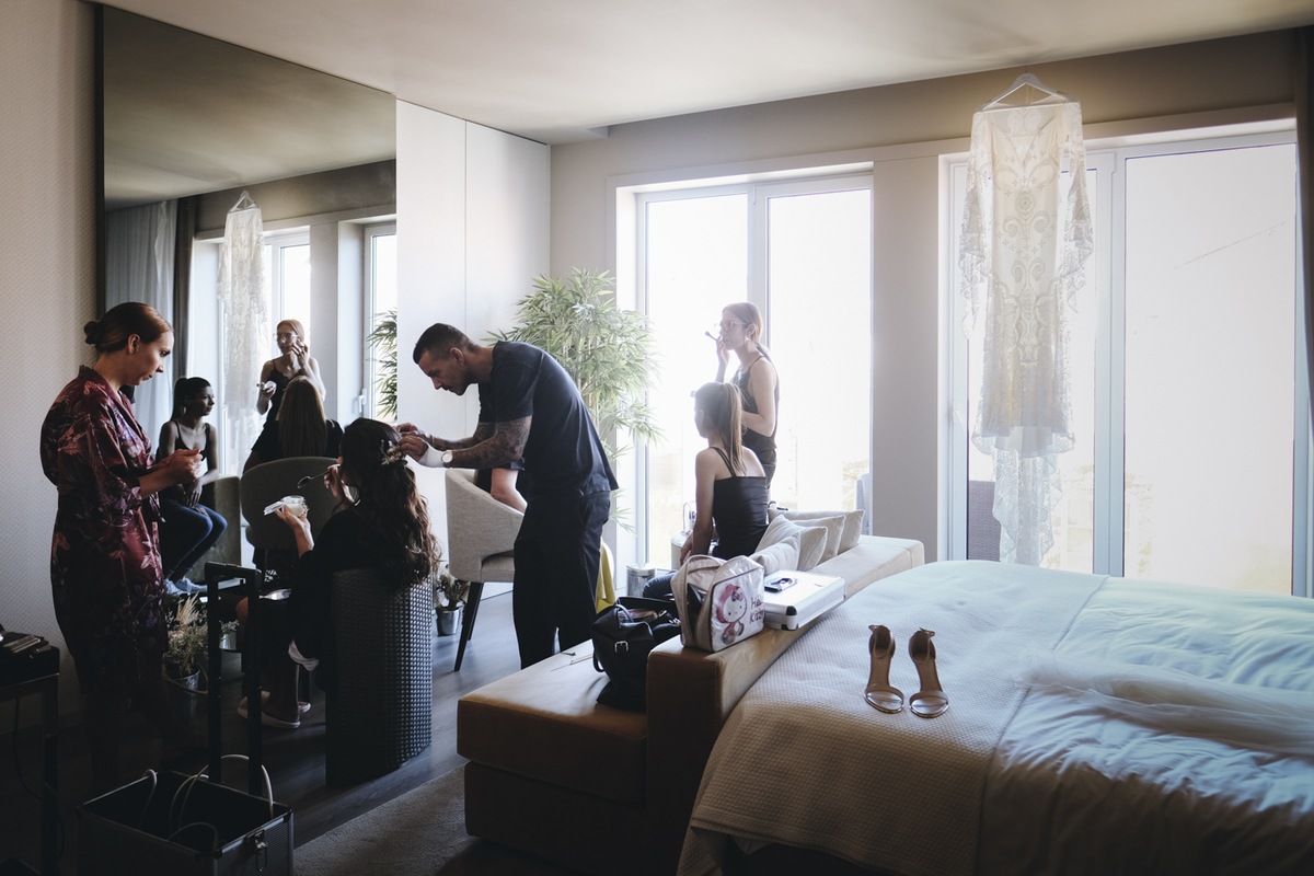 preparação da noiva