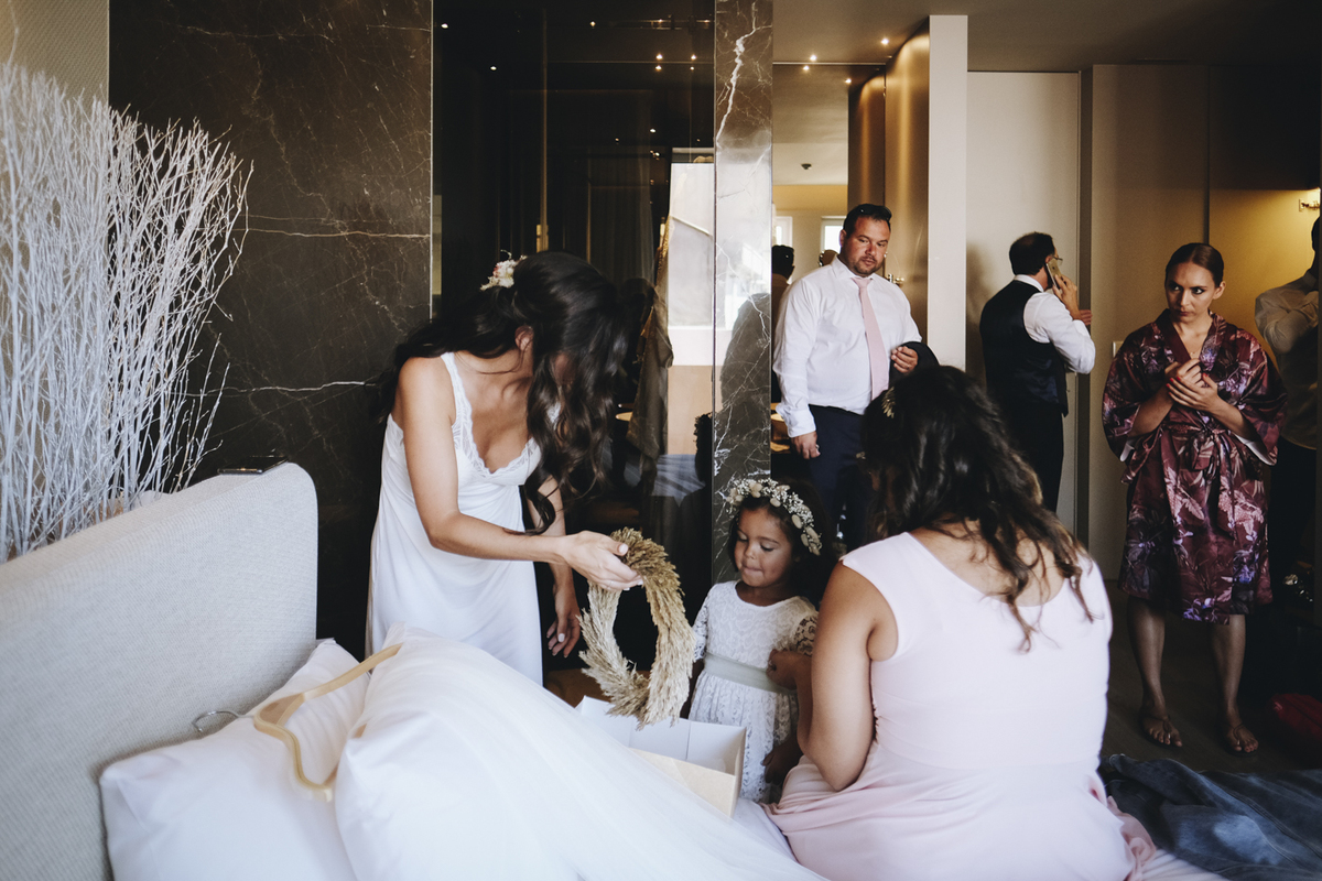 preparação da noiva