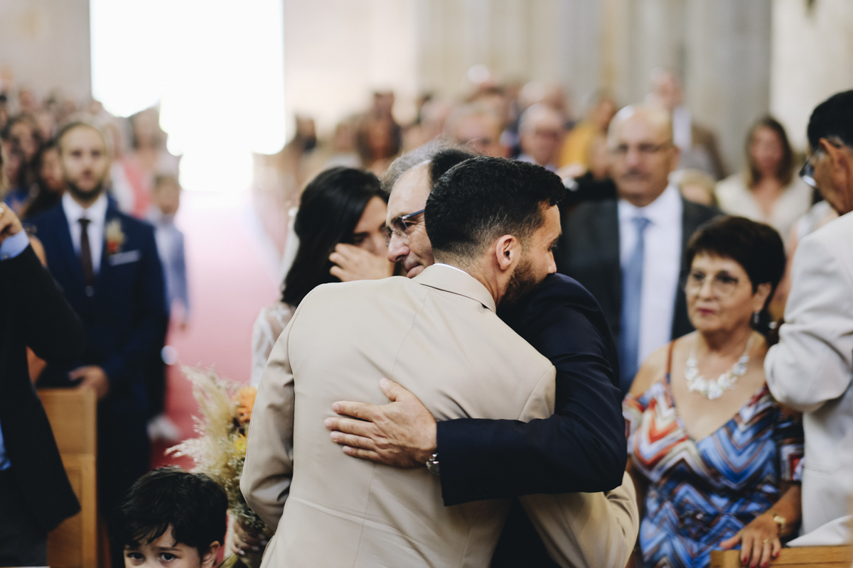 entrada da noiva na igreja; casamento no Mosteiro de Leça do Balio