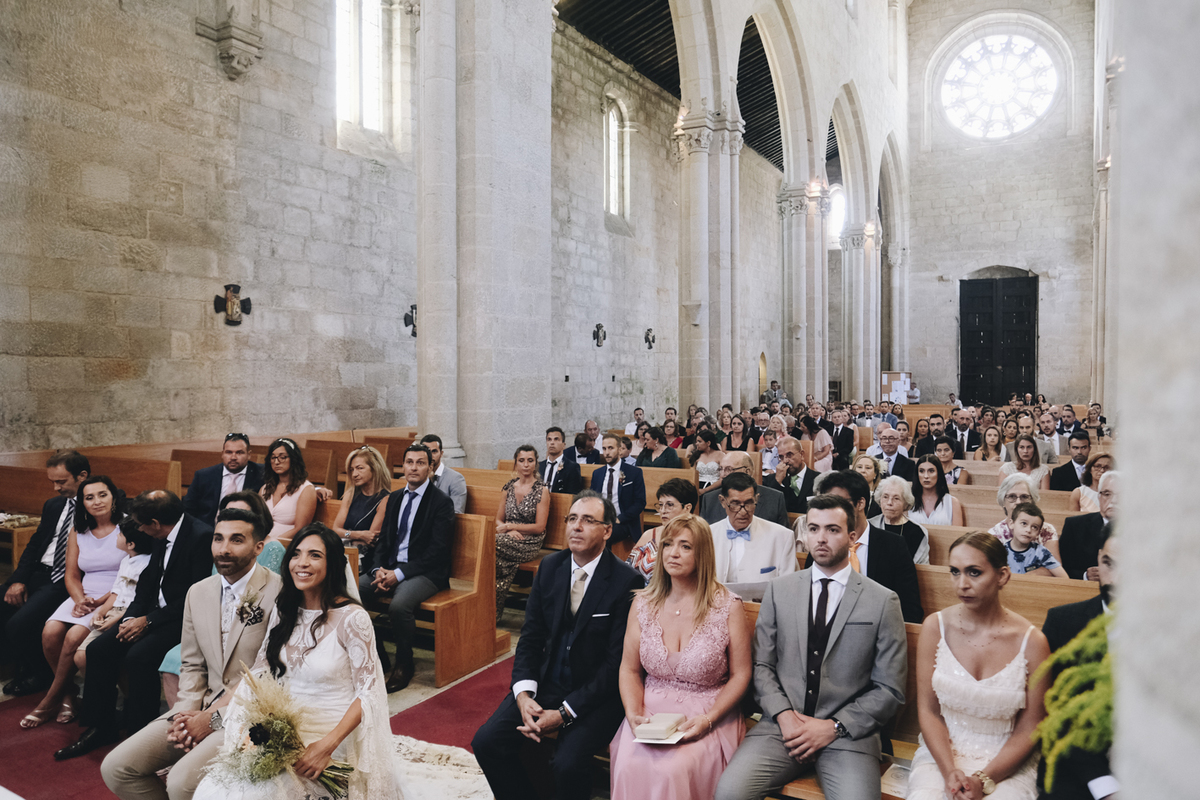 cerimónia de casamento; casamento no Mosteiro de Leça do Balio