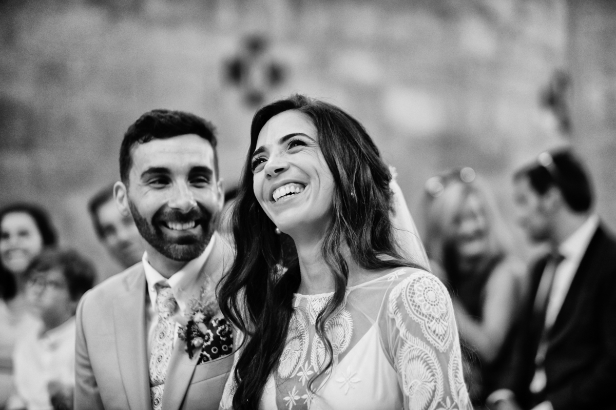 cerimónia de casamento no Mosteiro de Leça de Balio, Portugal