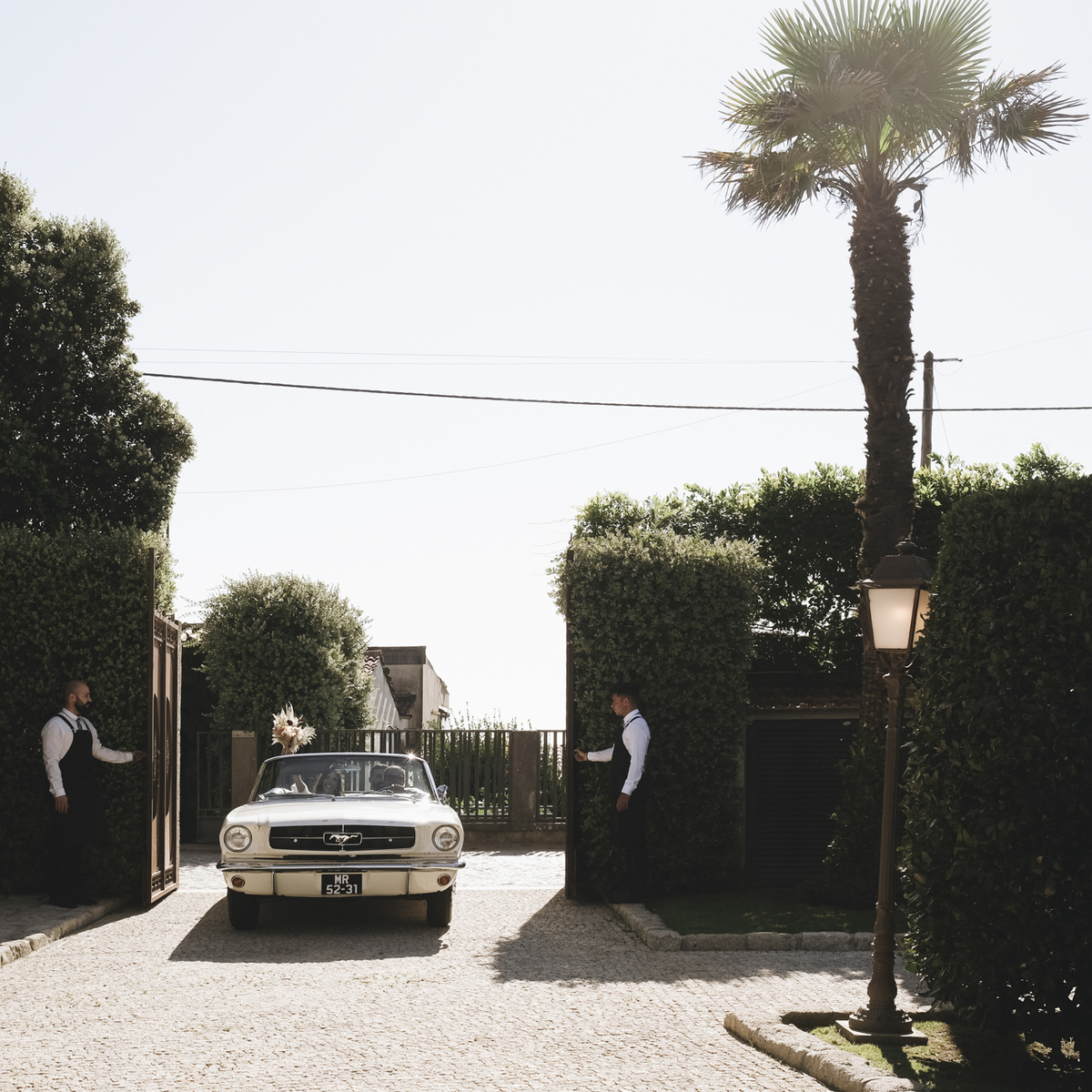 chegada à quinta do Avesso