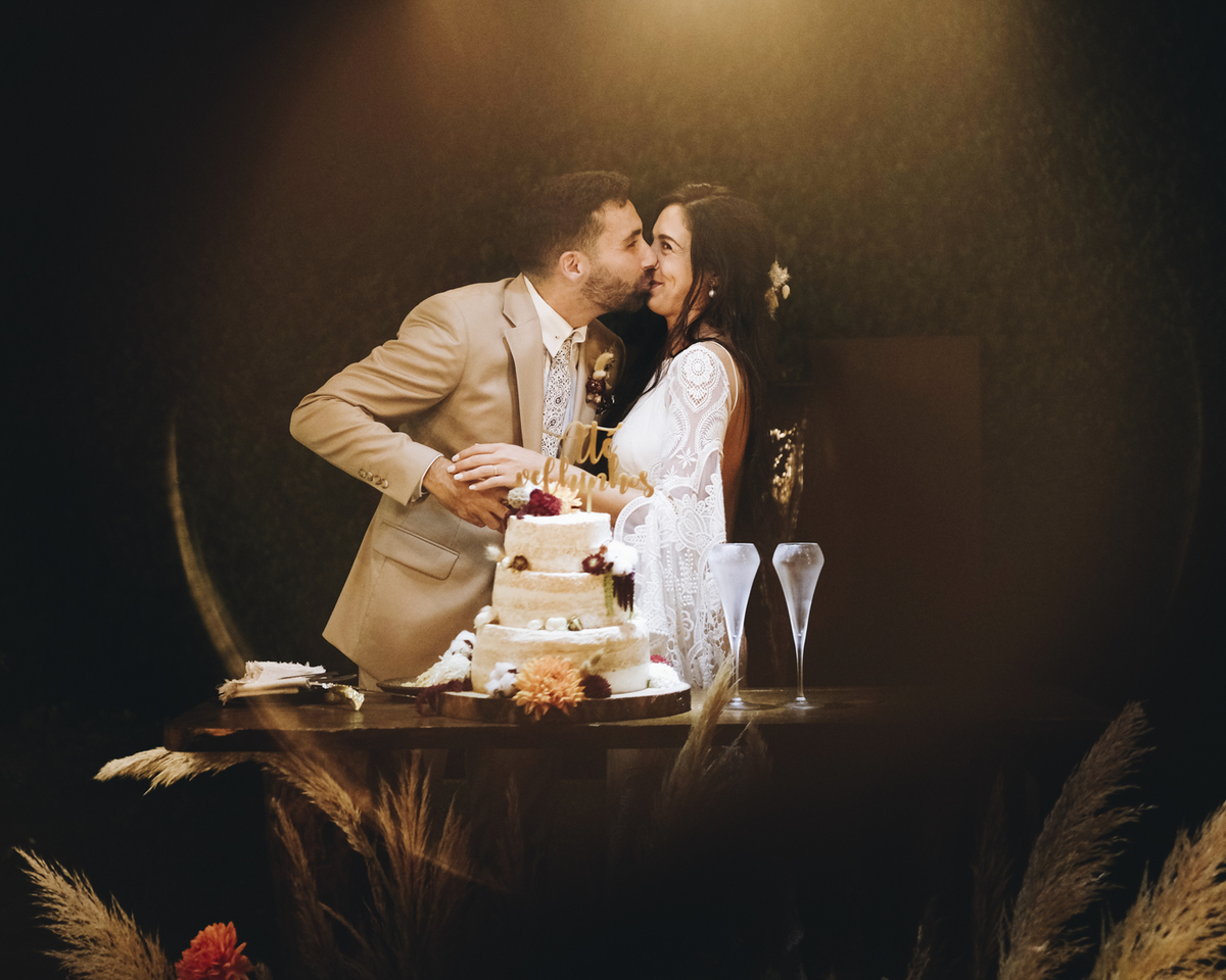 corte do bolo na Quinta do Avesso