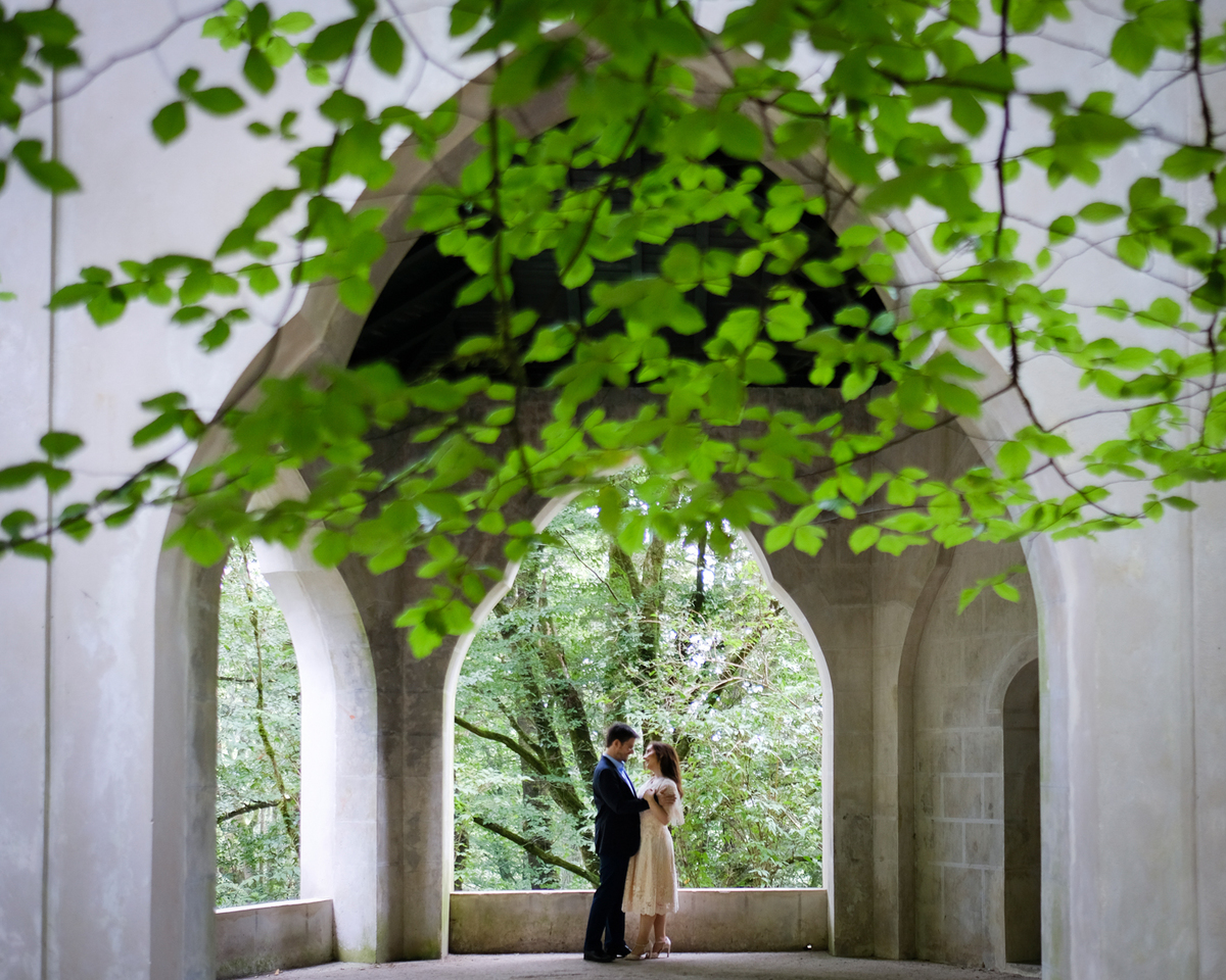 sessão fotográfica no palácio da Pena em Sintra