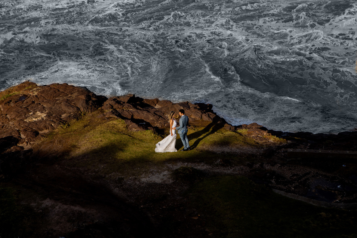 fotografo de casamento, noivos se encontrando