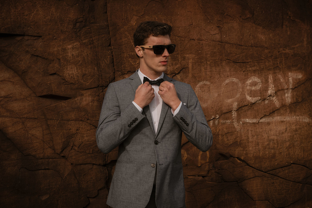 fotografo de casamento, noivo arrumando gravata