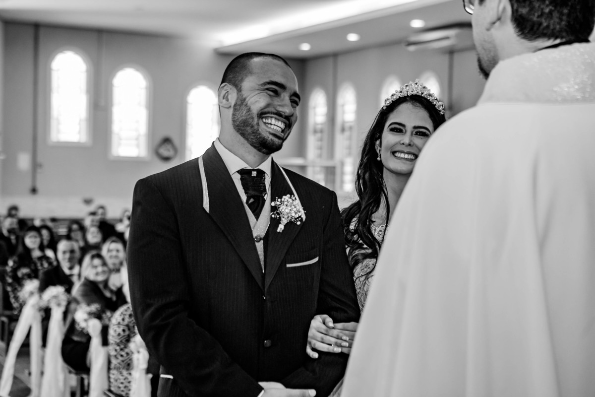 fotografo de casamento, noivos sorrindo