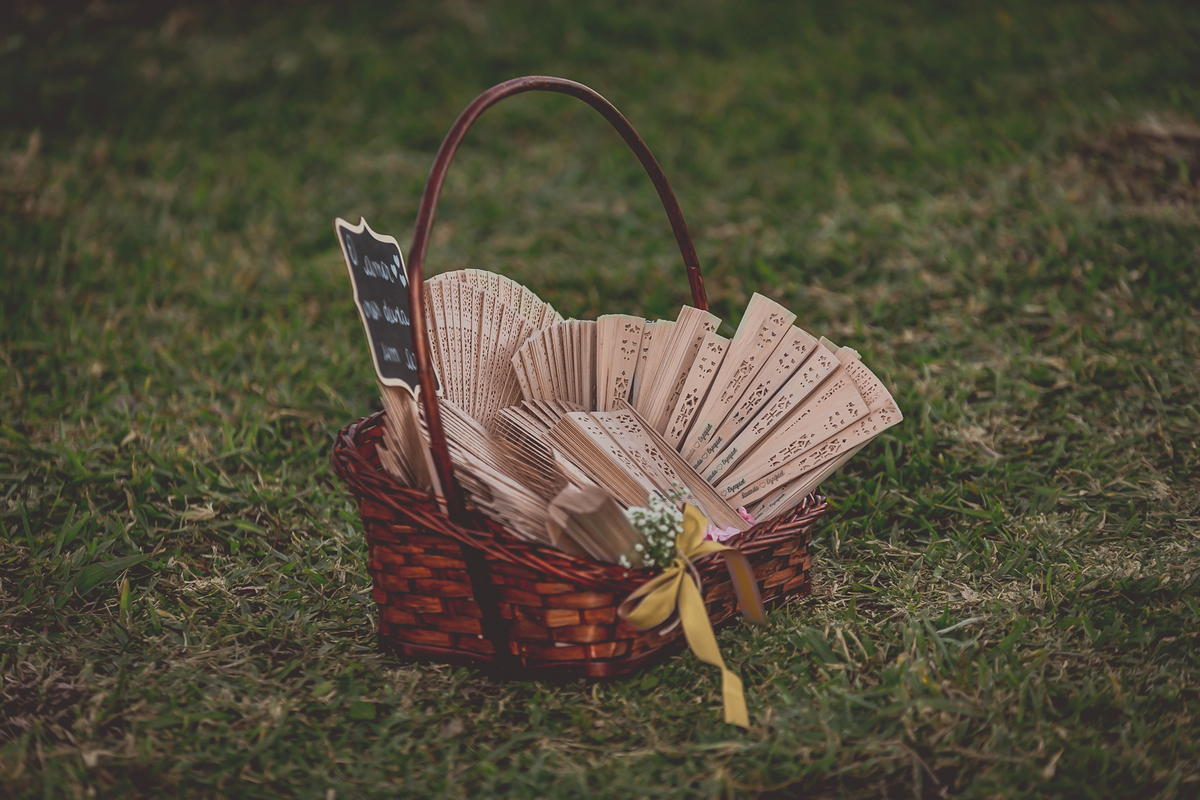 fotógrafo de casamento em cachoeirinha fotografia da cesta com leques