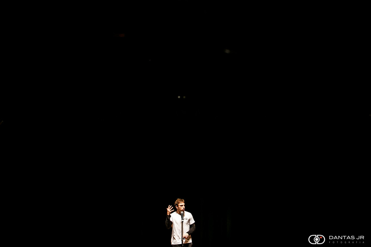 Leo Lins stand up comedy bullying arte no teatro miguel falabella no RJ por Dantas Jr Fotografia