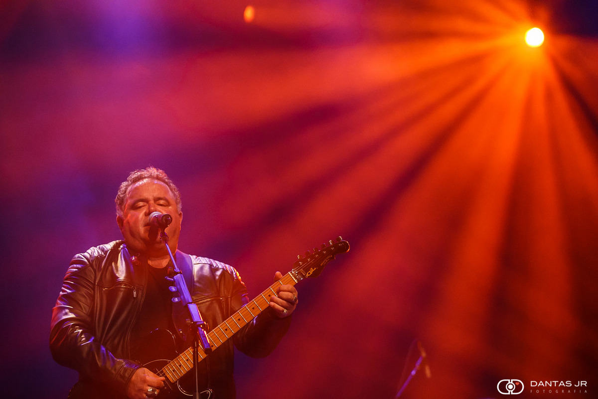 Leo Jaime no Show Leo Guanabara Jaime no Teatro Bradesco no RJ por Dantas Jr. Fotografia