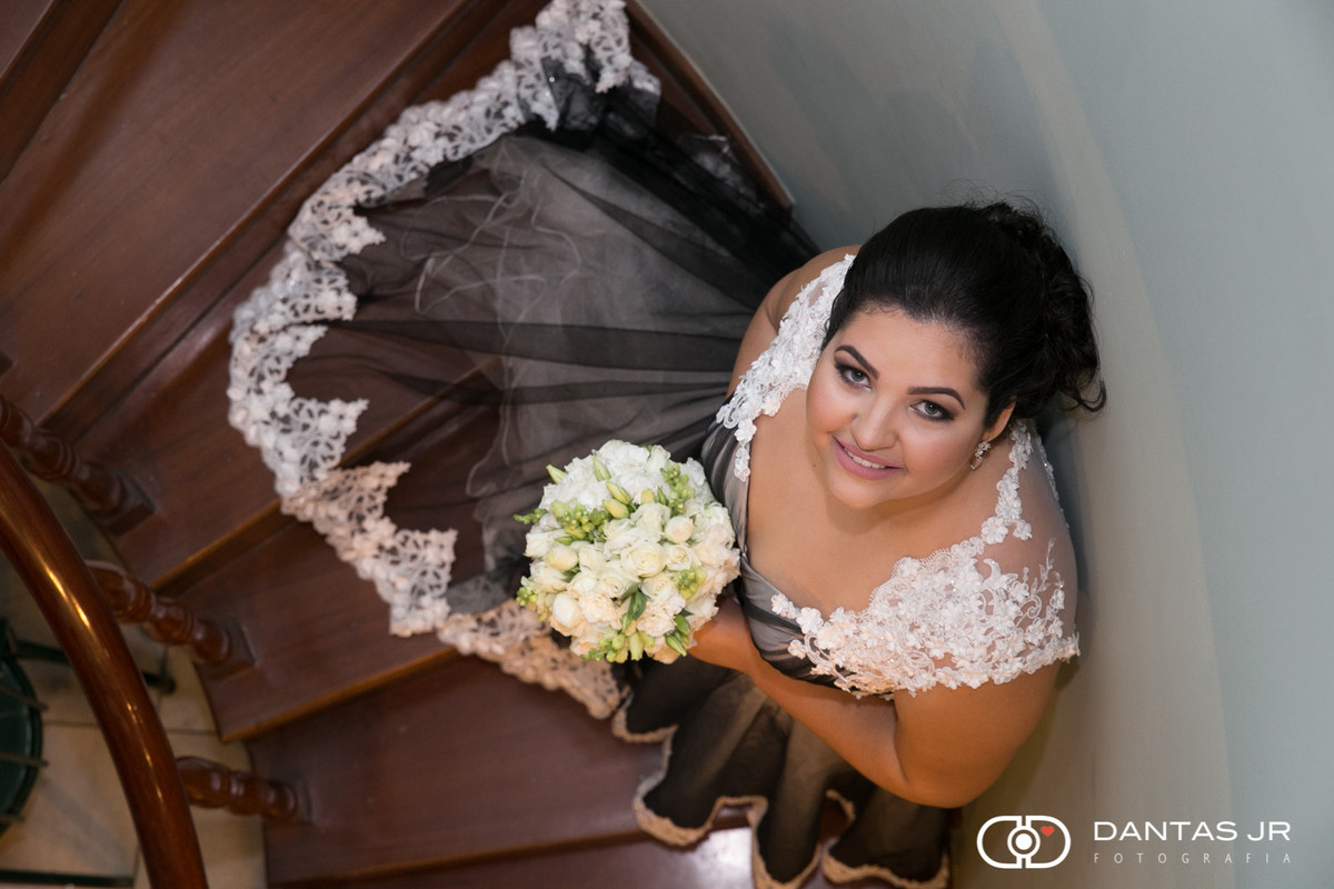 noiva pronta para cerimônia