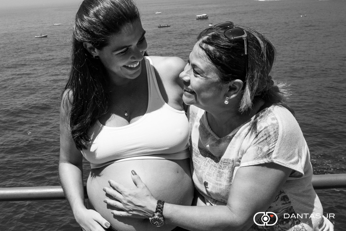 ensaio gestante em família na Urca por Dantas Jr.