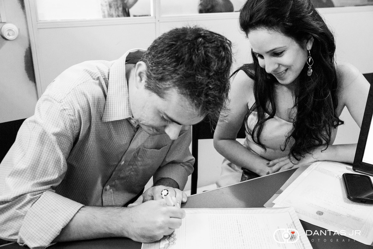 casamento em cartório por Dantas Jr.