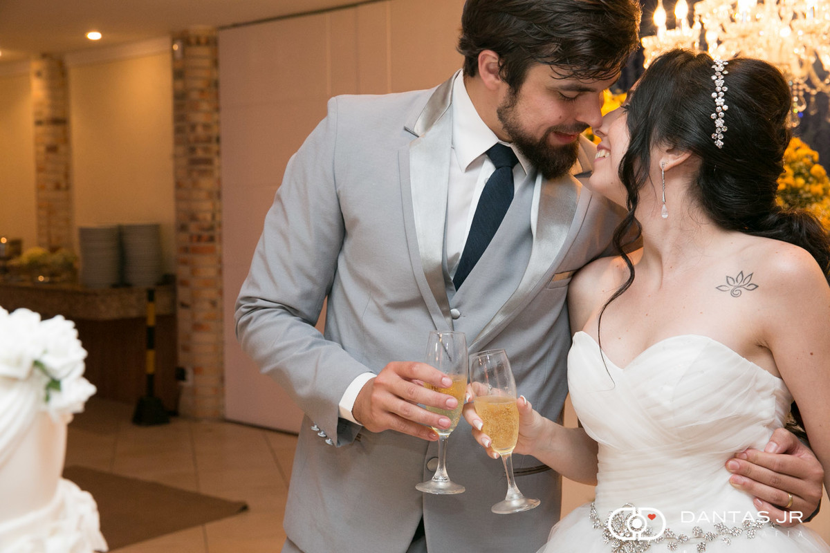 brinde dos noivos