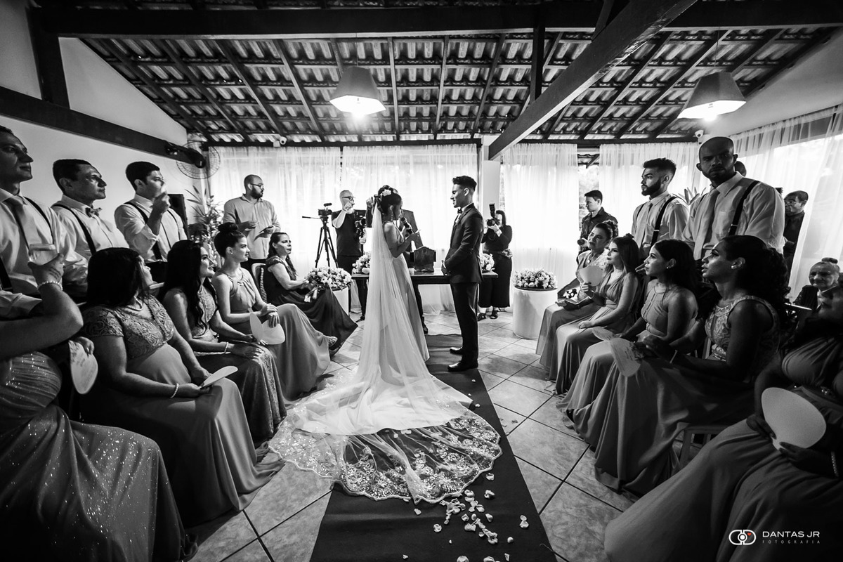 Cerimonia de casamento Dantas Jr. Fotografia