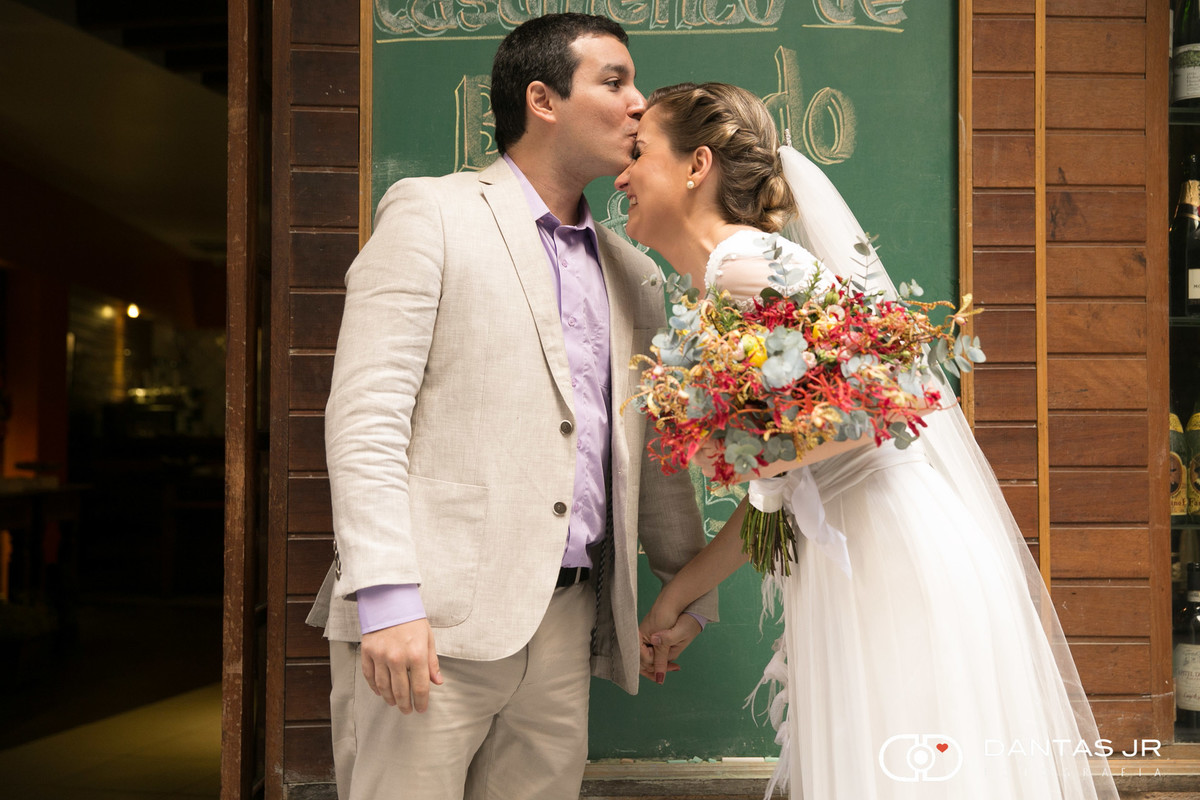 ensaio first look de noivos antes da cerimônia de casamento