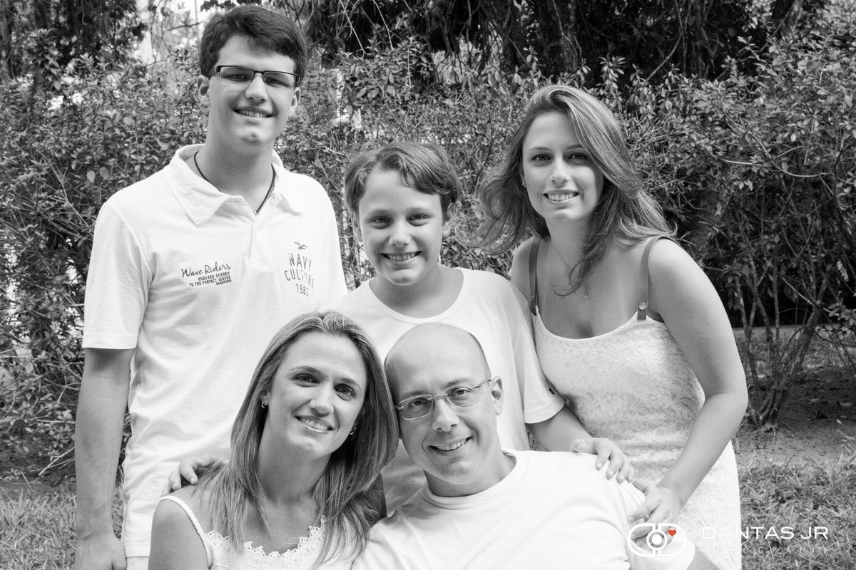 ensaio familia em foto posada