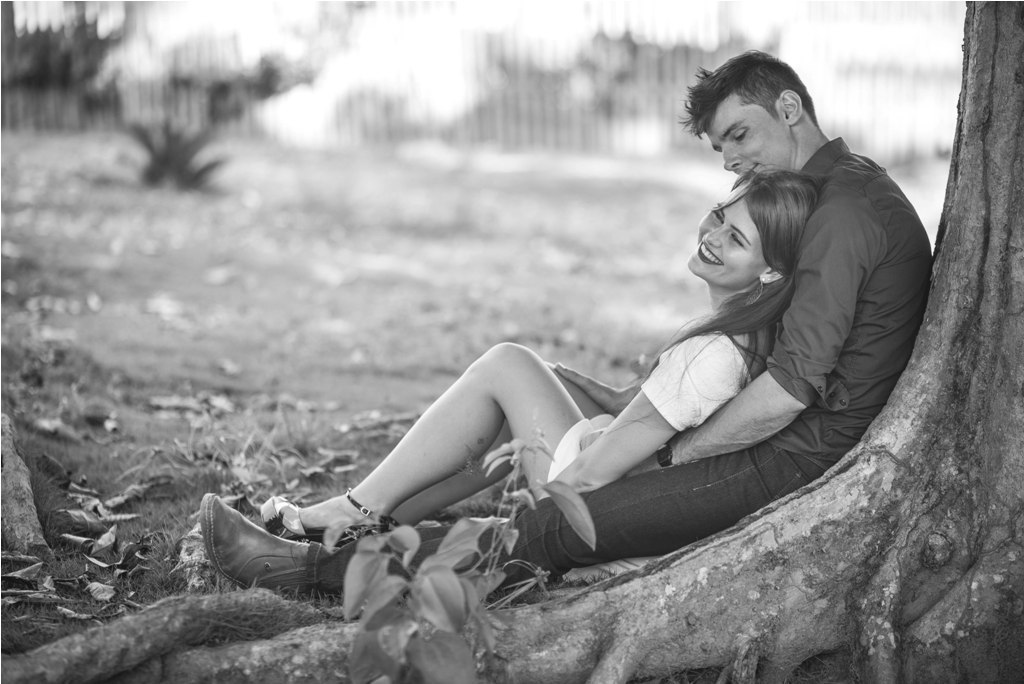 Ensaio Artur e Denise no sitio no campo, romântica