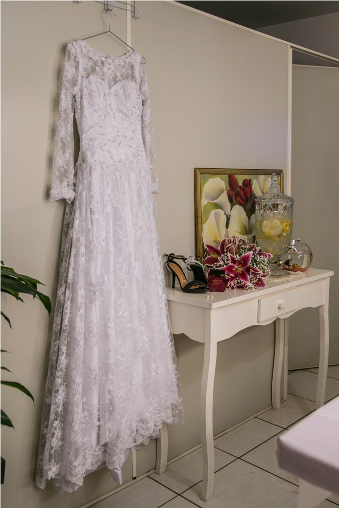 Vestido da noiva - foto visão