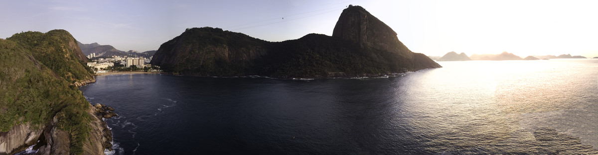 Ângulo diferente do Pão de Açúcar