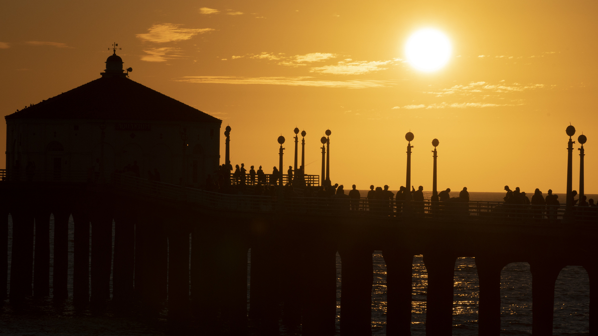 Sunset Manhattan Pier 1