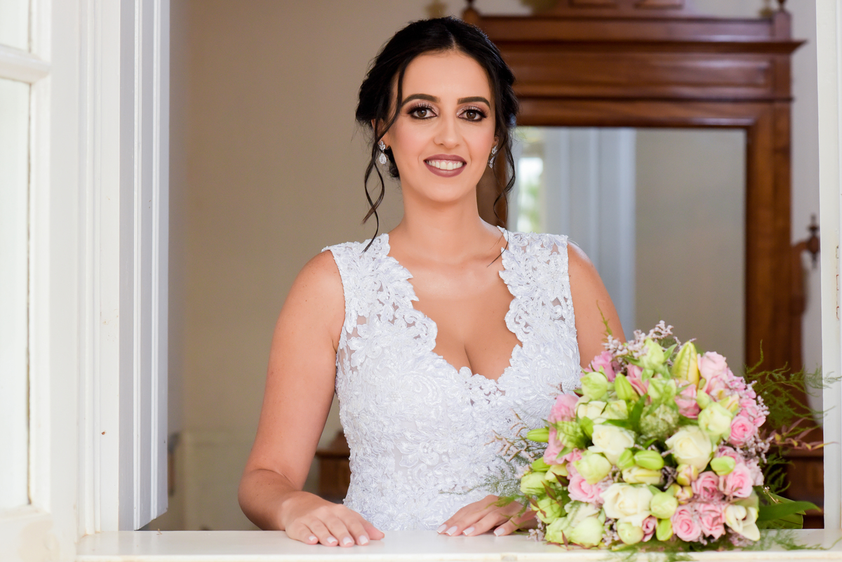 noiva pronta bouquet rose