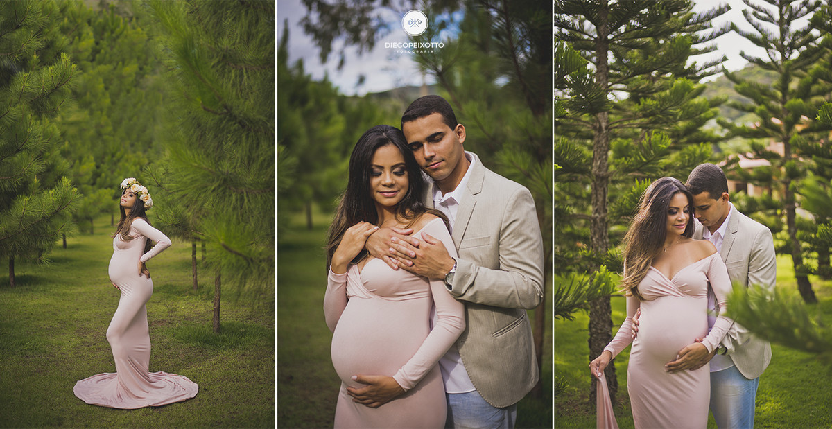 ensaio gestante e casal na natureza