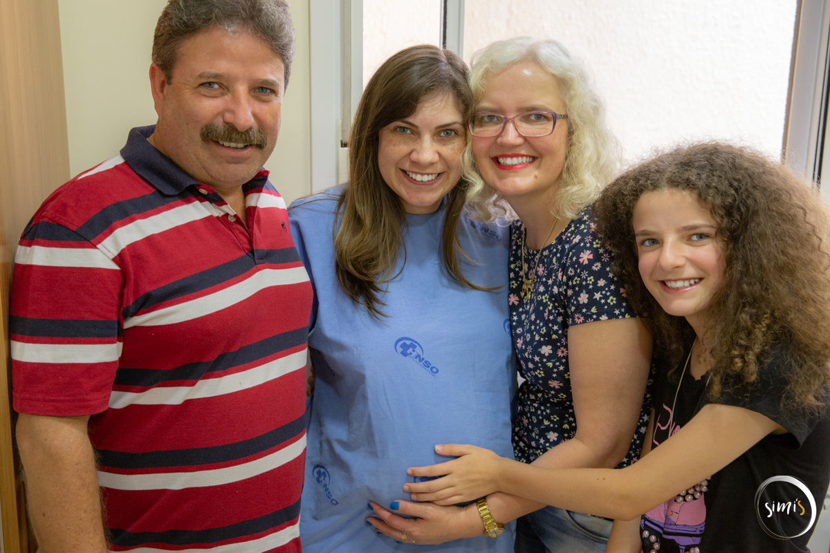 família unida 
bom jesus
foto com a família no dia do nascimento