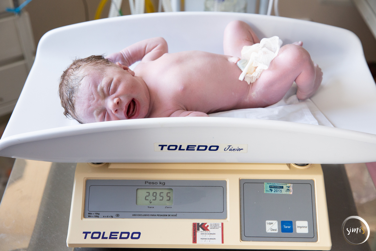 peso do bebê 