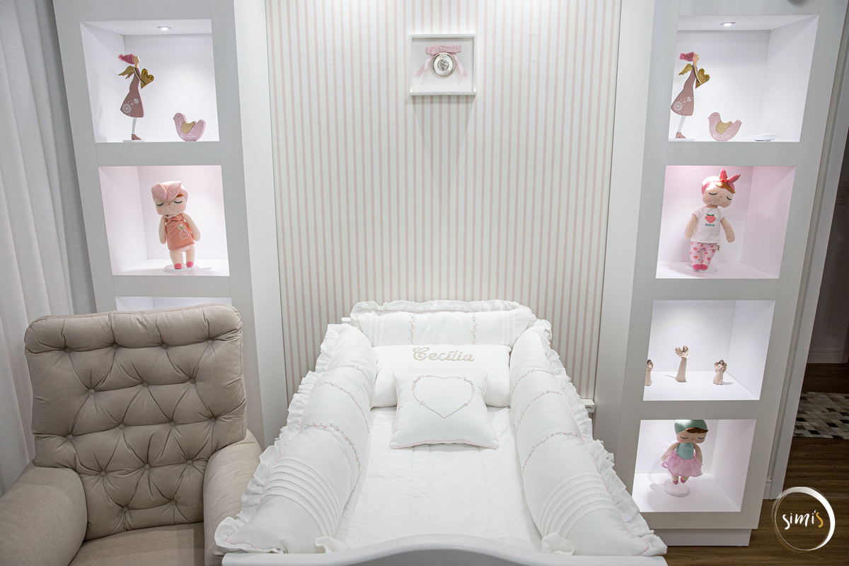quarto de bebê branco
decoração quarto de bebê 
decoração quarto com bonecas