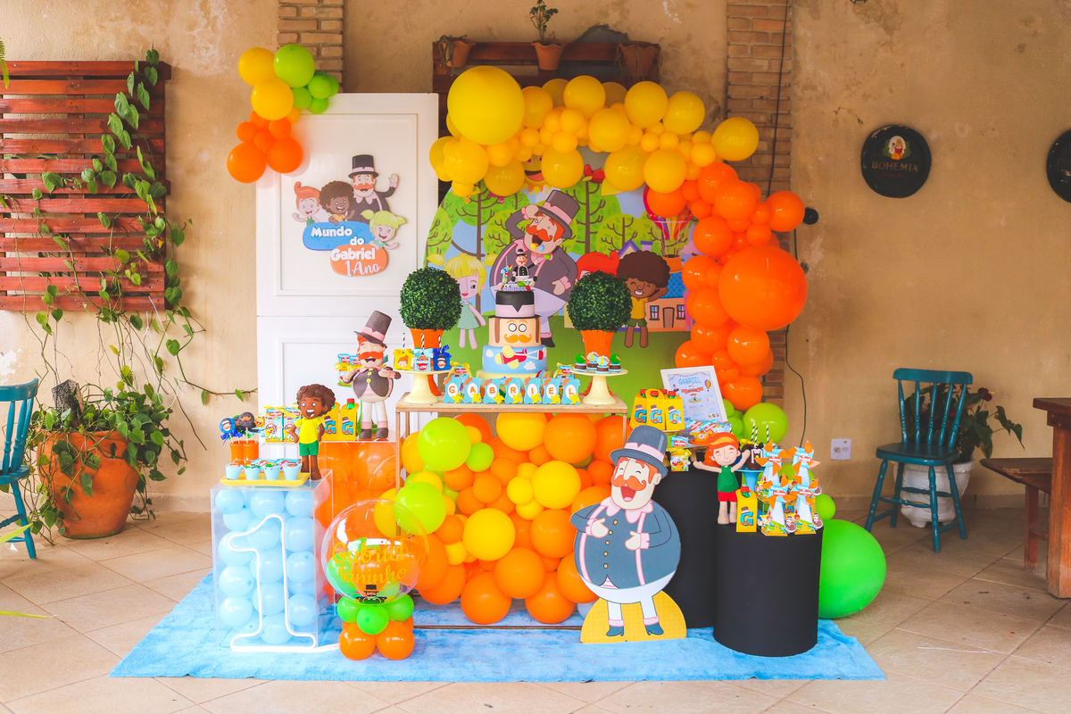 Aniversário 1 ano Gabriel